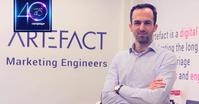 Artefact’s Edouard de Mézerac named as one of Campaign Asia’s 40 under 40