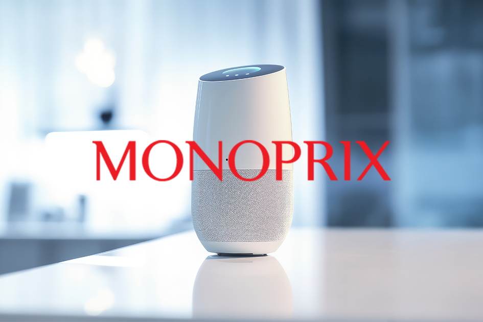 Client case – monoprix <span class="highlight">MONOPRIX</span> Coding a brand’s voice pioneering Google Home