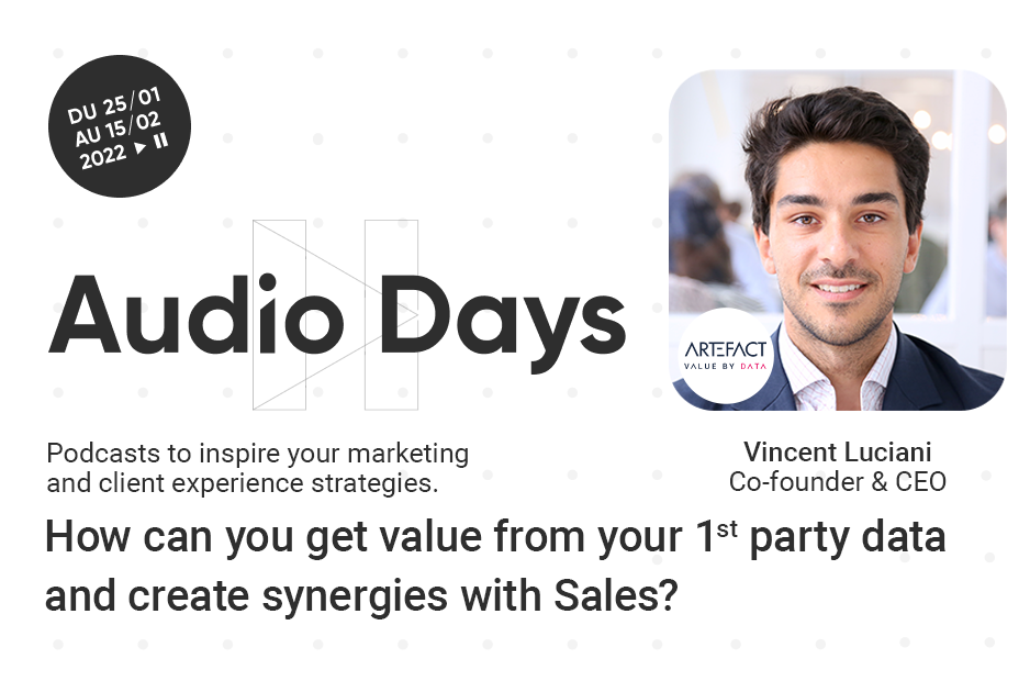 Audio-days-news-EN Data & Analytics Trends 2022 Podcast with Artefact CEO, Vincent Luciani