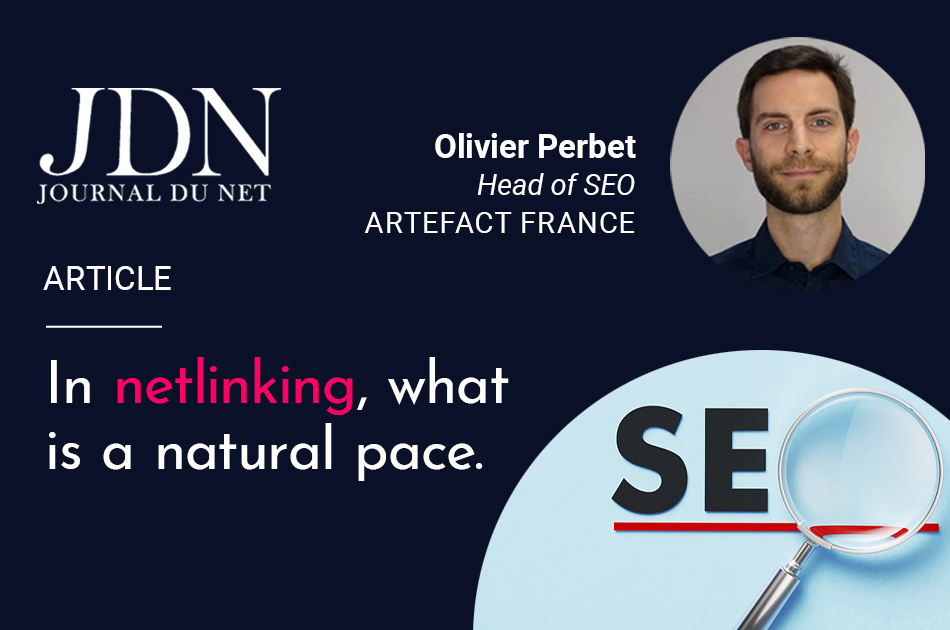 In netlinking, what is a natural pace?