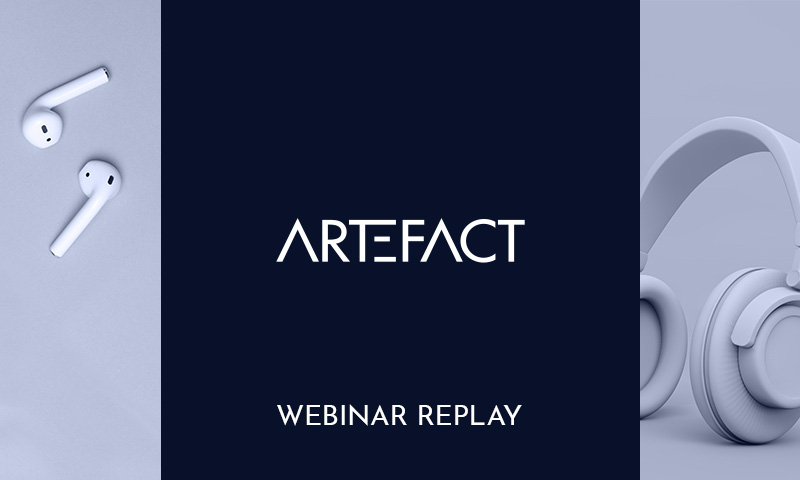 Replay ATF webinar Artefact Webinar: How Data and Digital Maturity Drives Business Success