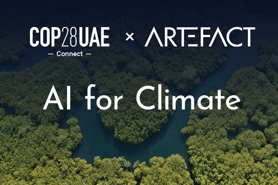COP28 blog article visuel The role of data and AI in empowering climate action