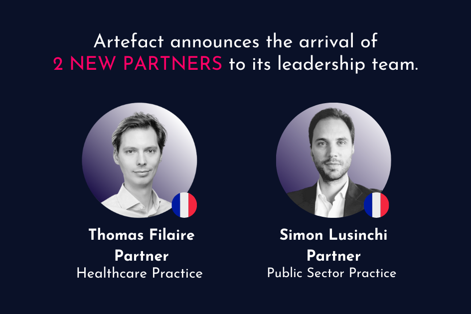 News – Partners Artefact announces the arrival of 2 new partners to its leadership team