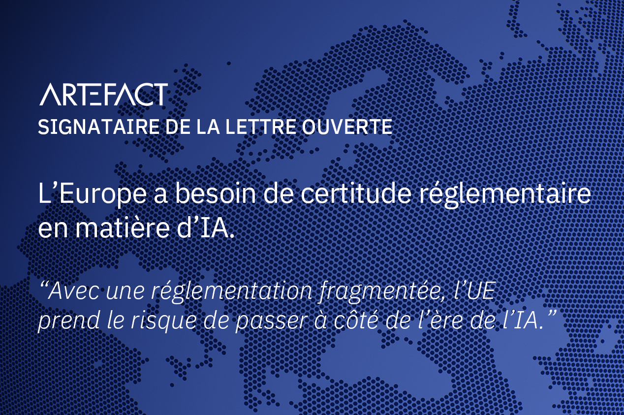 lettre ouvert europe L’Europe a besoin de certitude réglementaire en matière d’IA