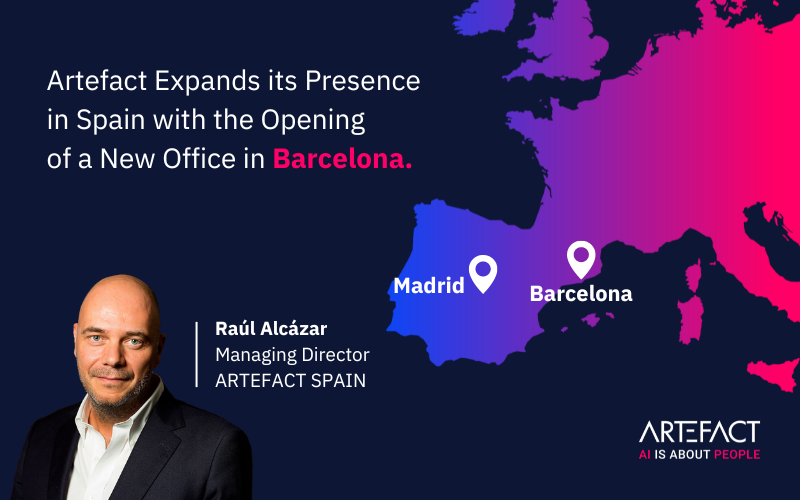 New Office – Barcelona – WEB Artefact expands its presence in Spain with the opening of a new office in Barcelona