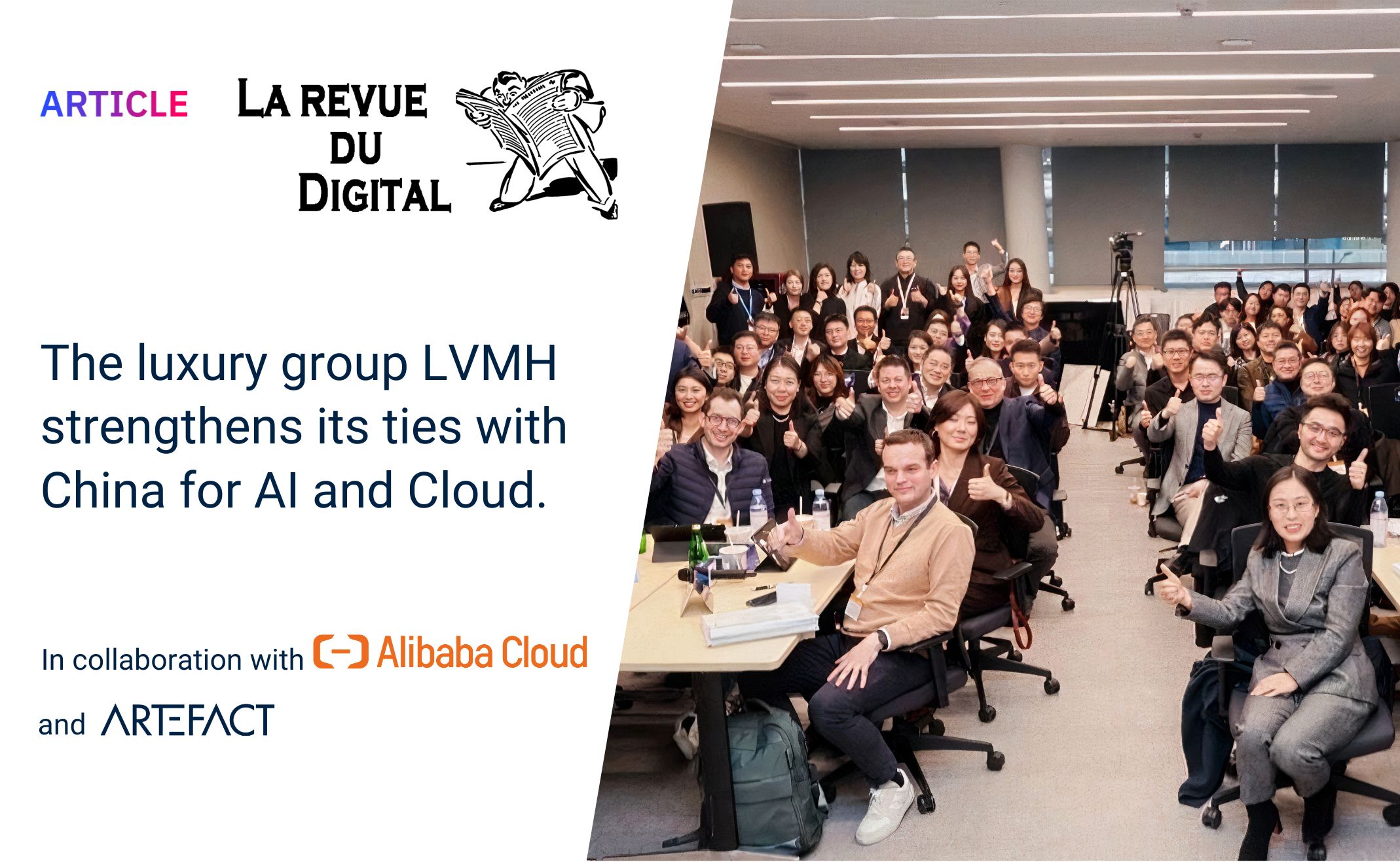 V6 Anglais The luxury group LVMH strengthens its ties with China for AI and Cloud.