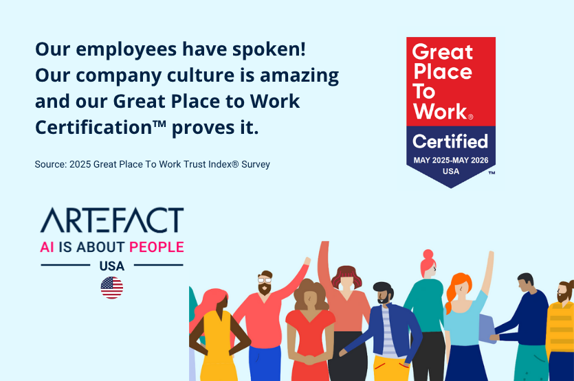 ARTEFACT US Earns 2025 Great Place To Work Certification™