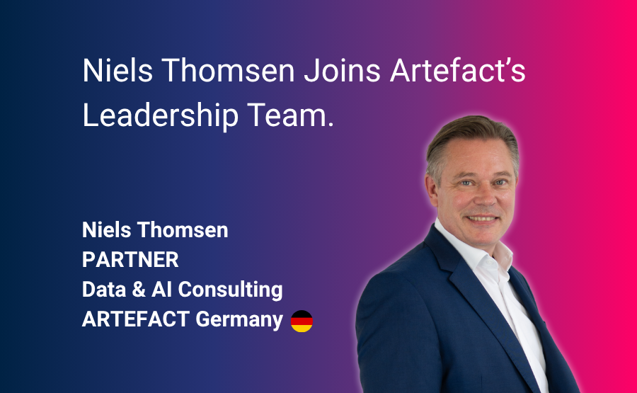 Template – Banner website (1) (1) Artefact strengthens leadership in Germany with the appointment of Niels Thomsen as Partner