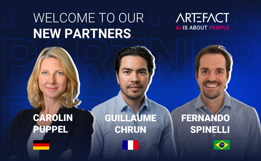 Newsroom – Artefact announces the arrival of 3 new data & AI consulting Partners Artefact announces the arrival of 3 new data & AI consulting Partners