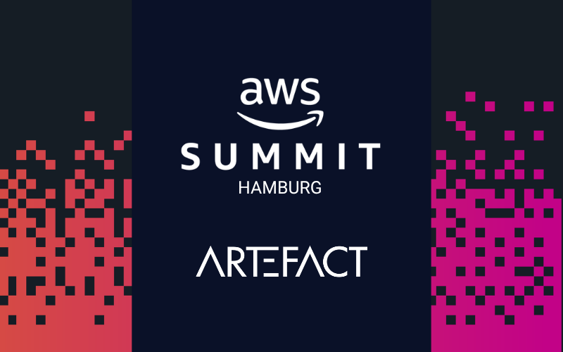 Artefact auf dem AWS Summit Hamburg